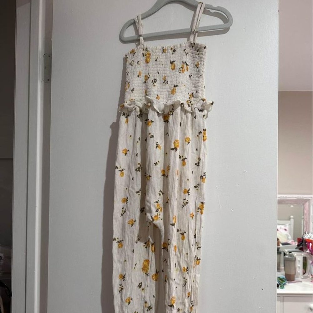 floral jumpsuit